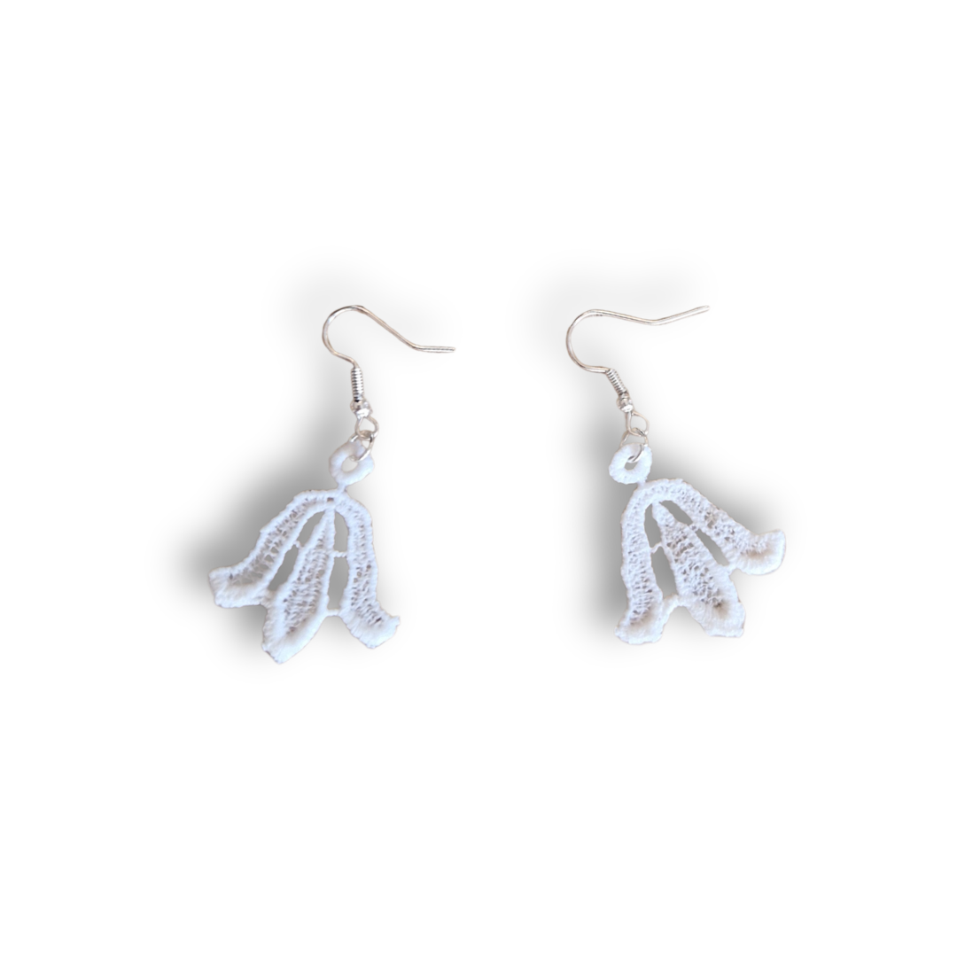 Anna - örhängen av spets