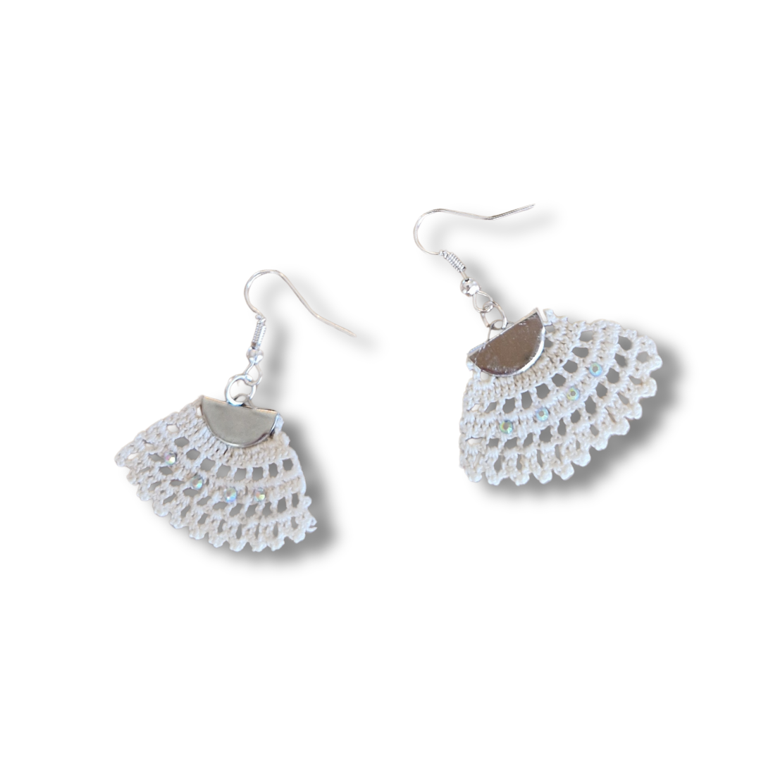 Claire - örhängen av spets