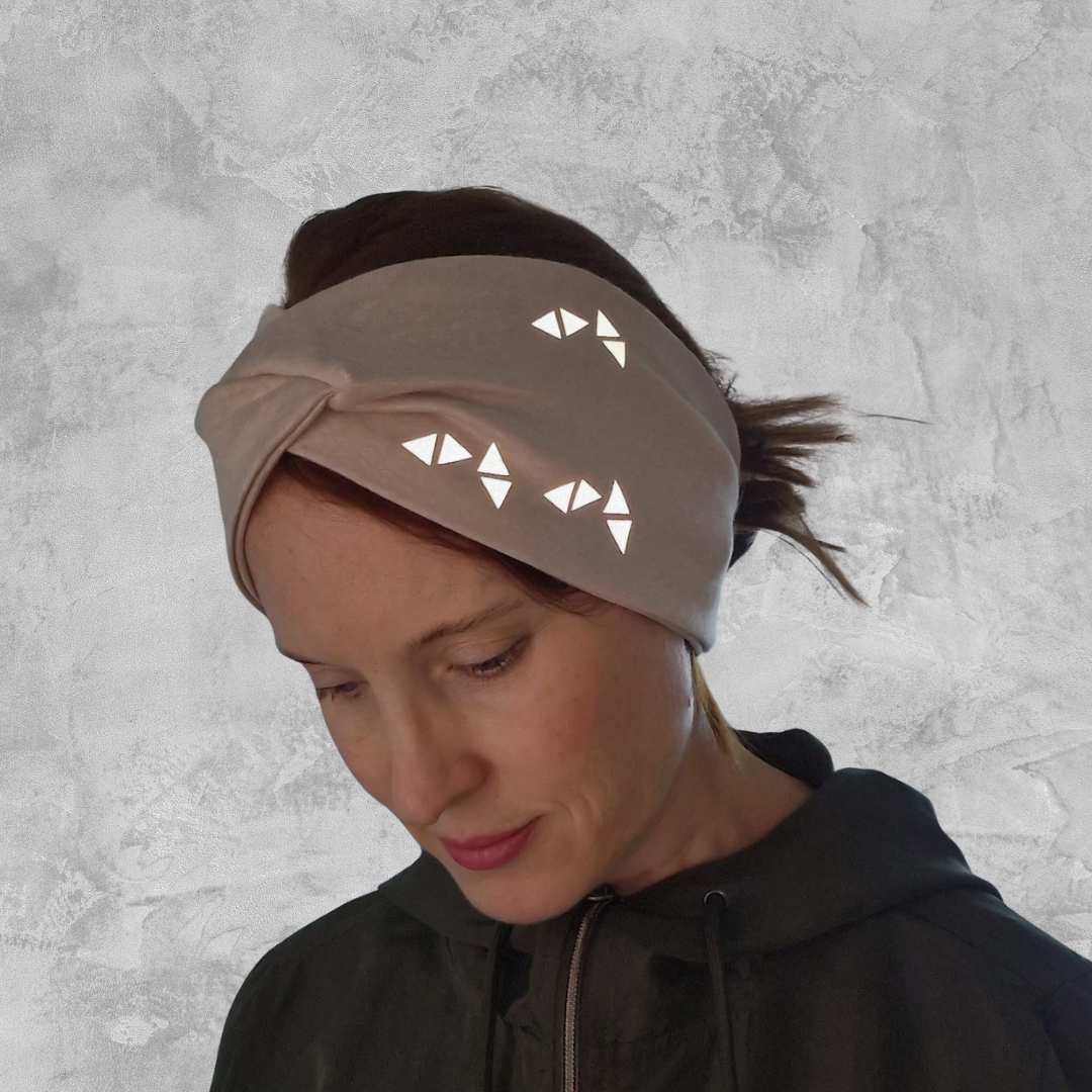 Livia - pannband med reflexmotiv