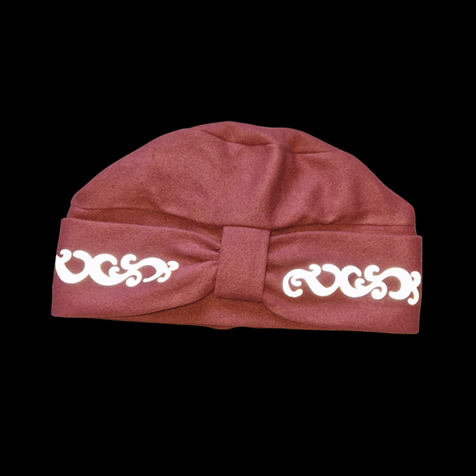 Greta - mössa med reflexmotiv