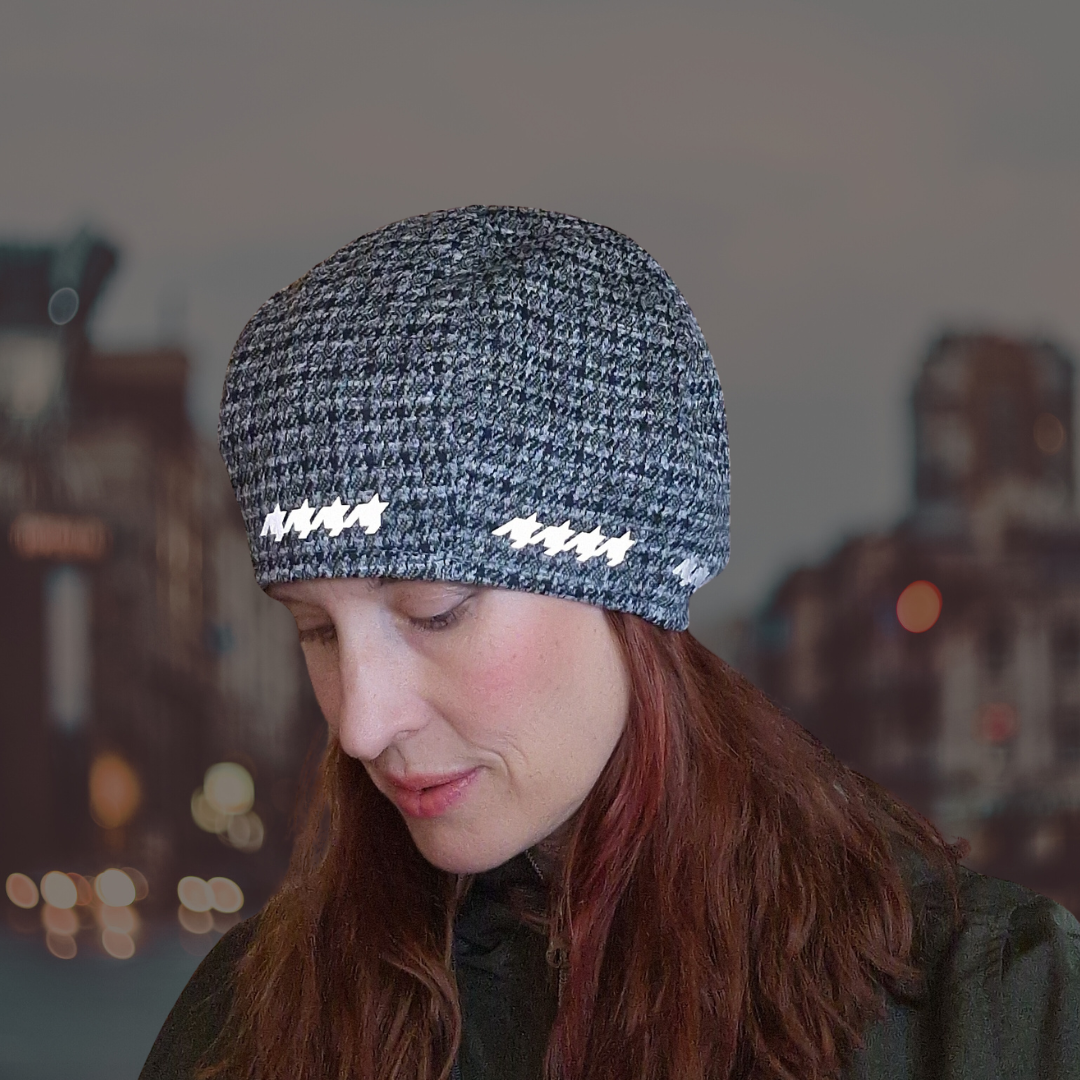 Audrey - mössa med reflexmönster