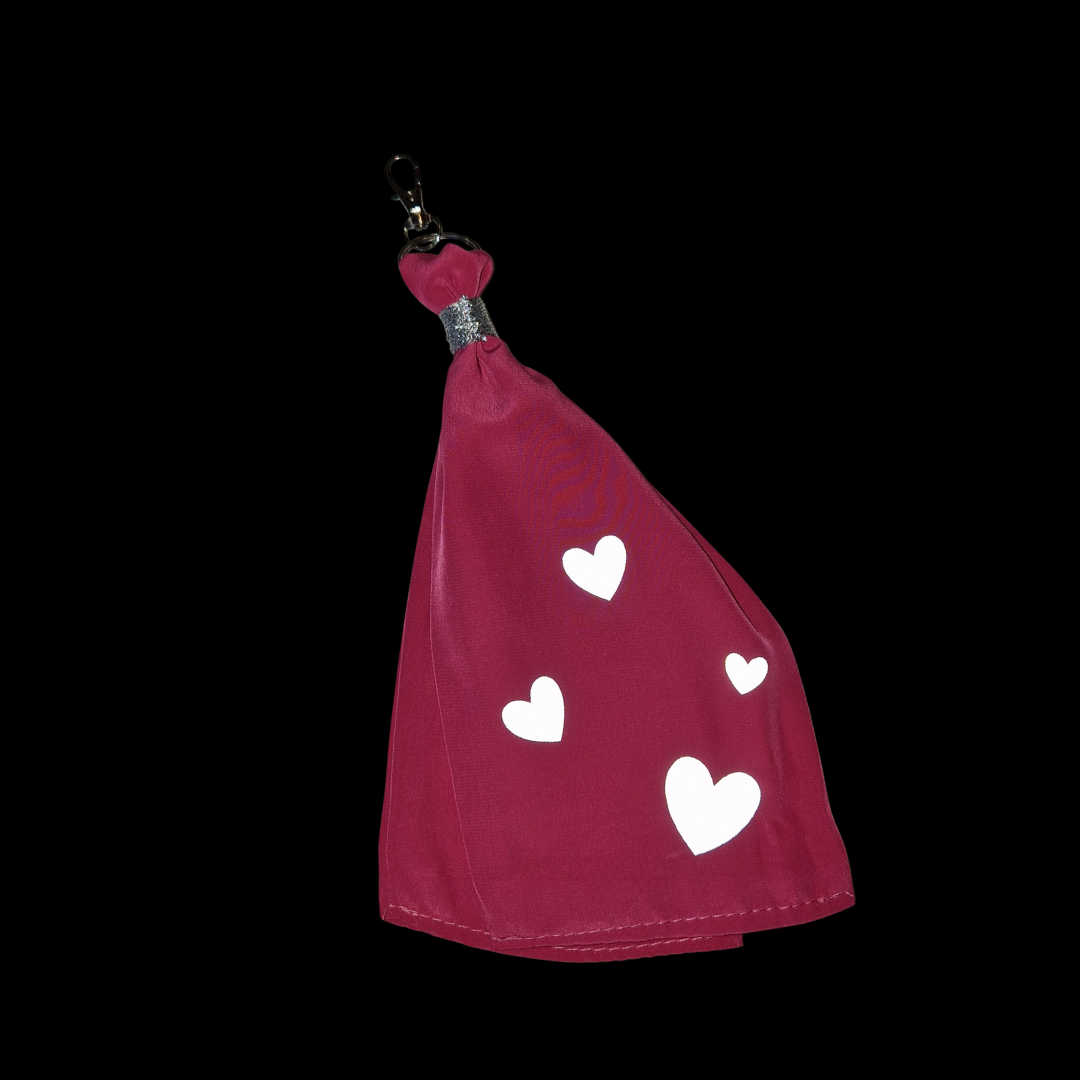Valentine - hängande accessoar med reflexdetaljer