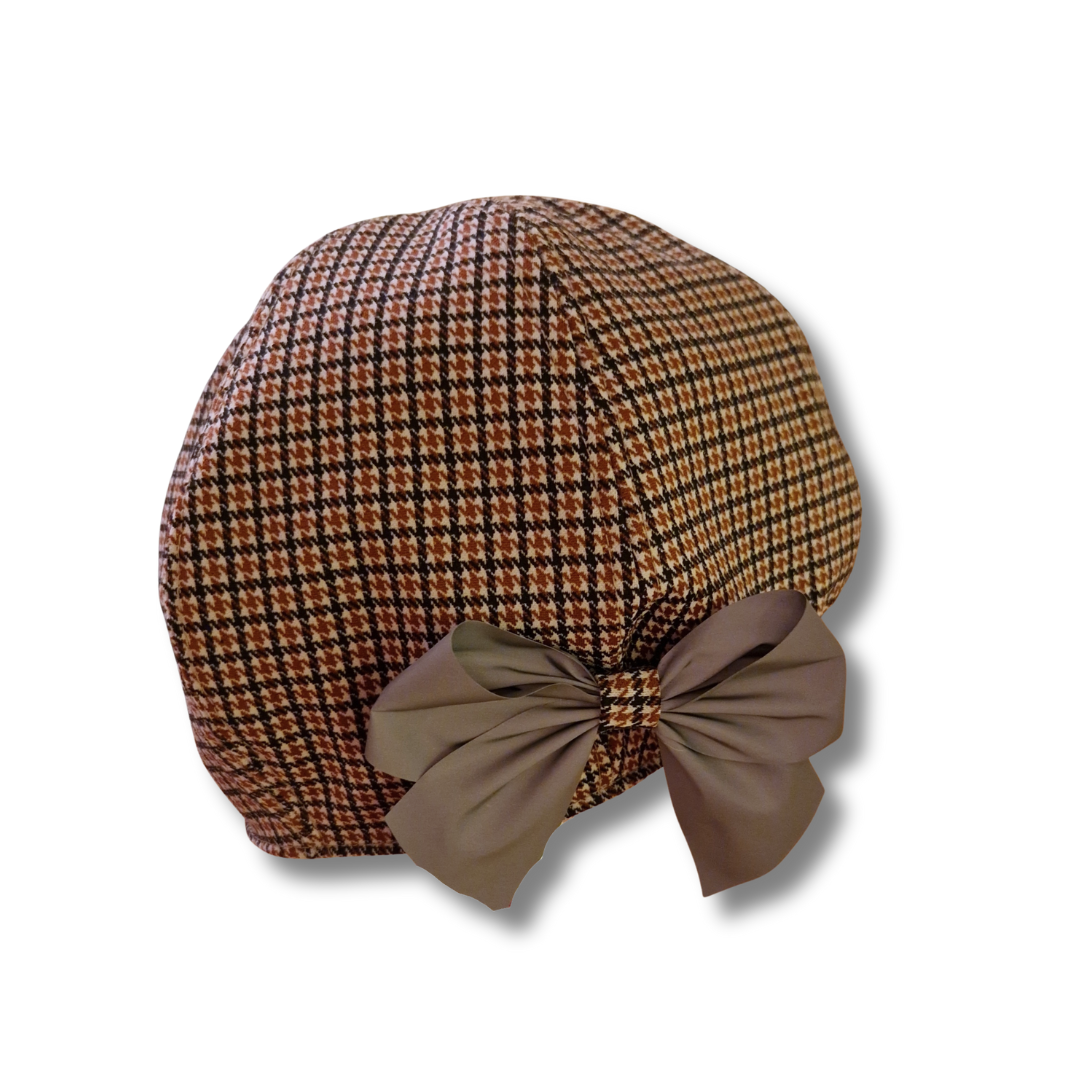 Tiffany - mössa med tillhörande reflexbrosch