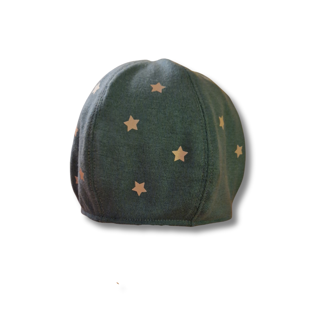 Stella - mössa med reflexmotiv