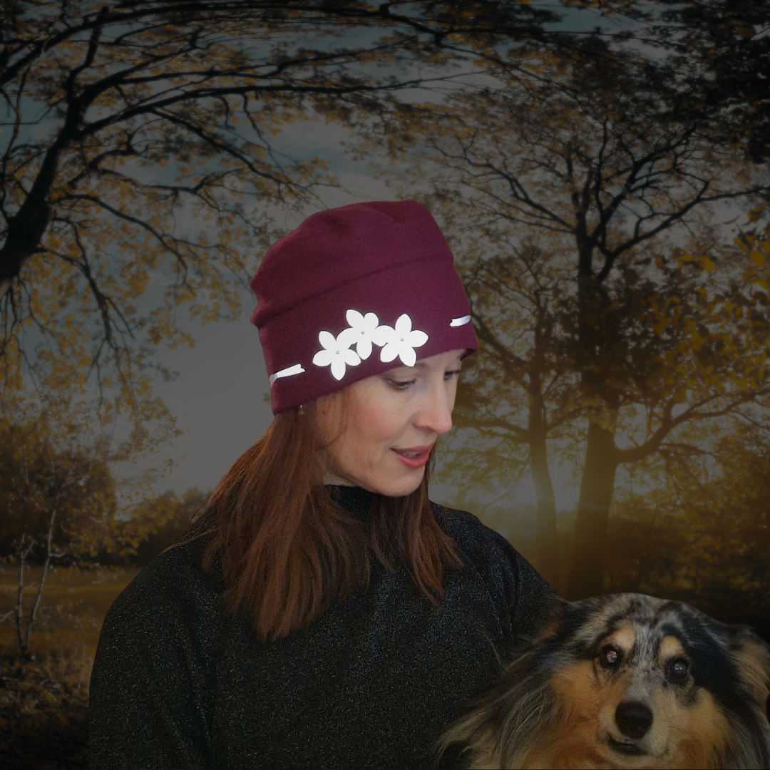 Annie - mössa med reflexdekor